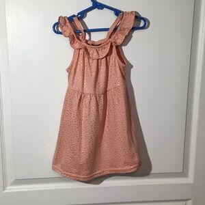 3 for $15 Picapino Charming Coral Kids Dress with Ruffle Detail